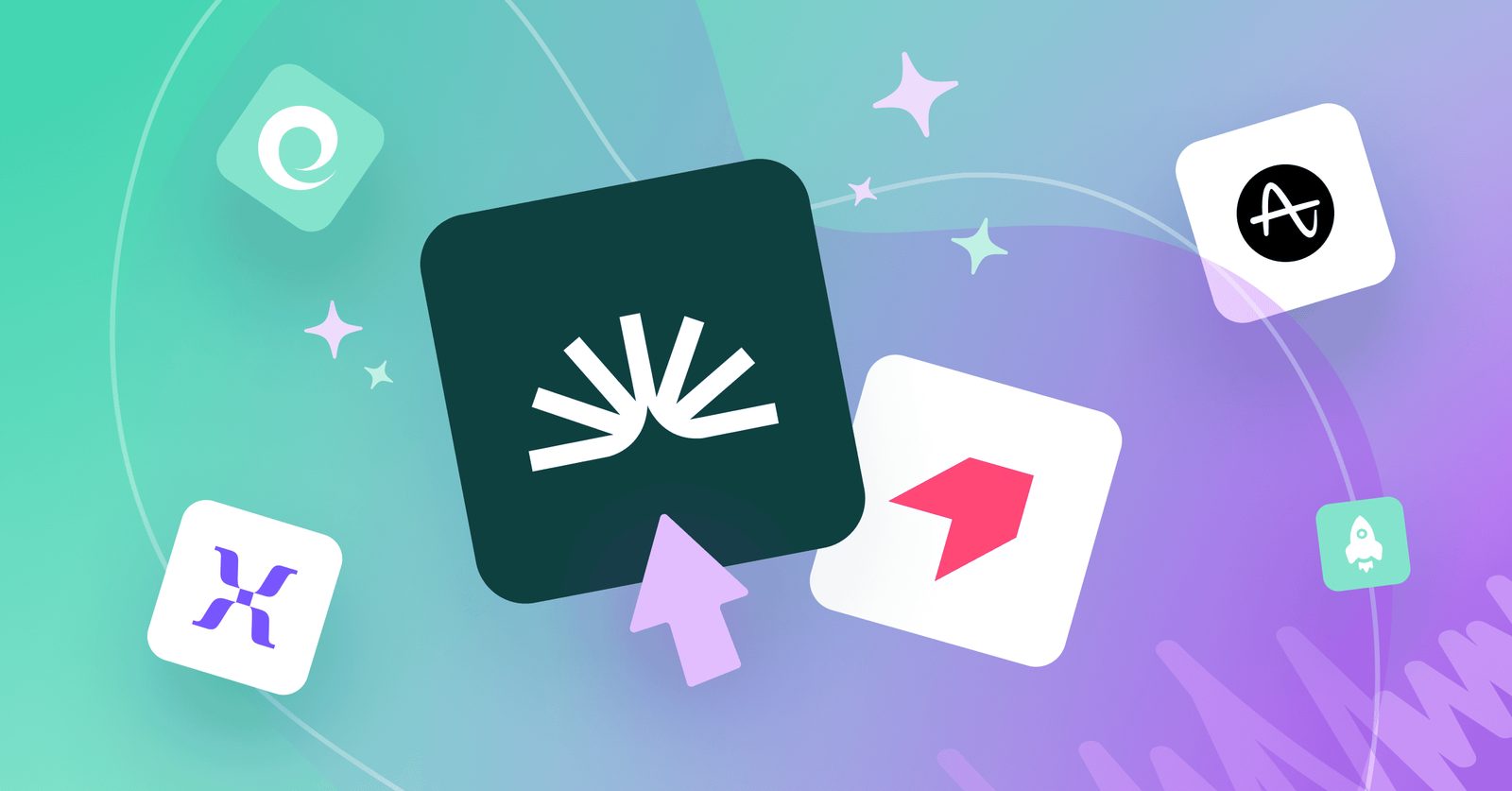 Fullstory logo alongside pendo competitors like LogRocket and Glassbox.